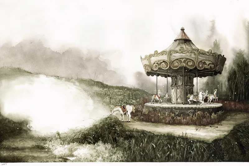 霧のメリーゴーランド