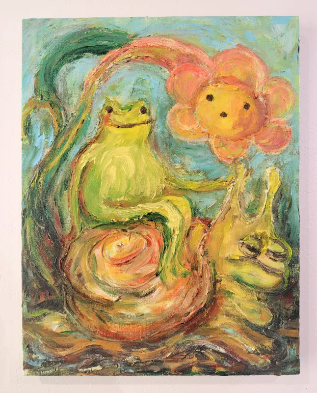 かえるさんとかたつむり