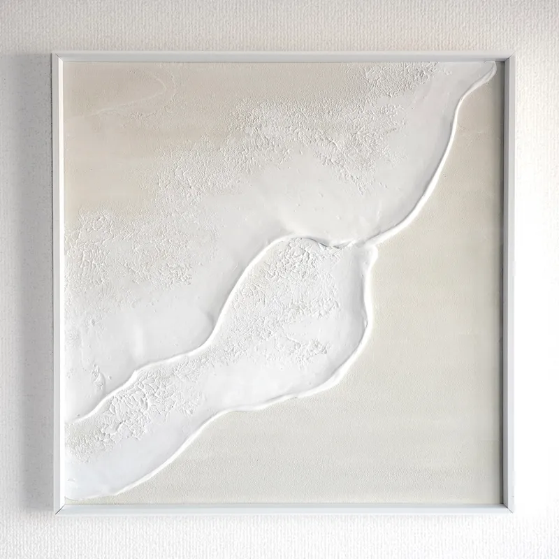 【Beach 41×41cm】ミルクティー