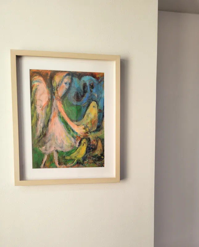 アヒルのおかあさん