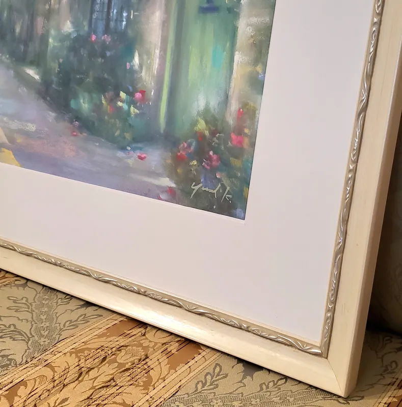 蜂蜜色に染まる村