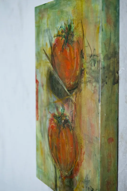 白い光、冷たい水、青い空