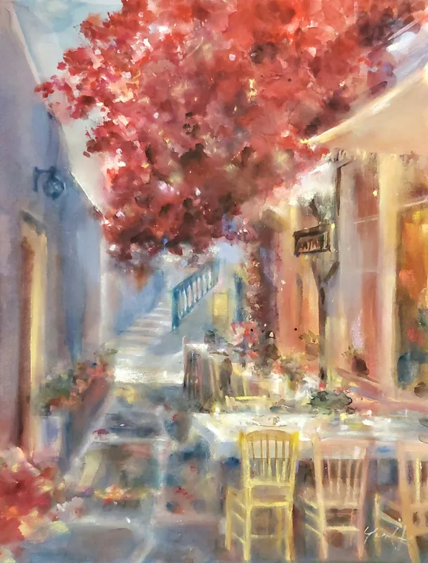 ブーゲンビリアの咲くレストラン