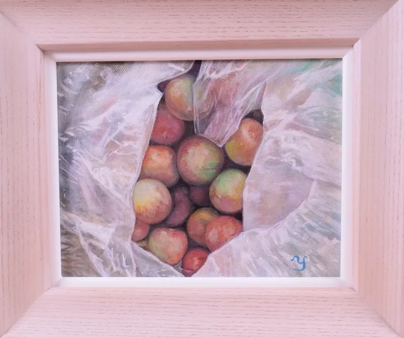 袋の中のプラム