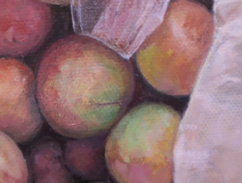 袋の中のプラム