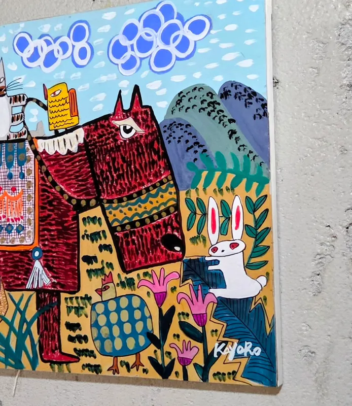 馬に乗って•••