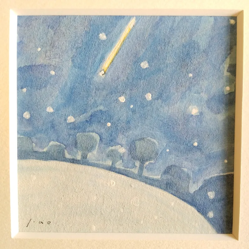 牡丹雪の降る夜に