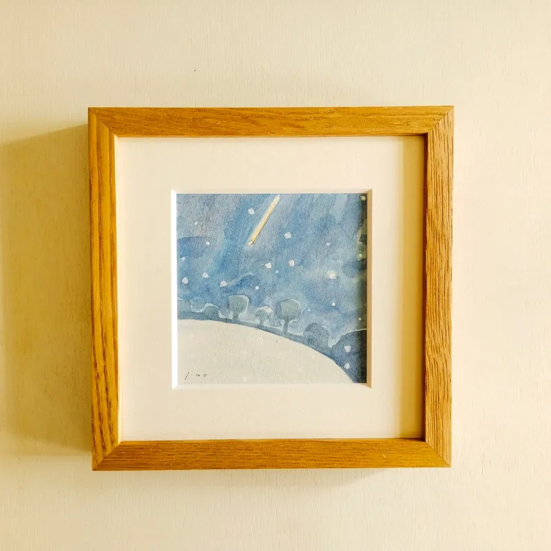 牡丹雪の降る夜に