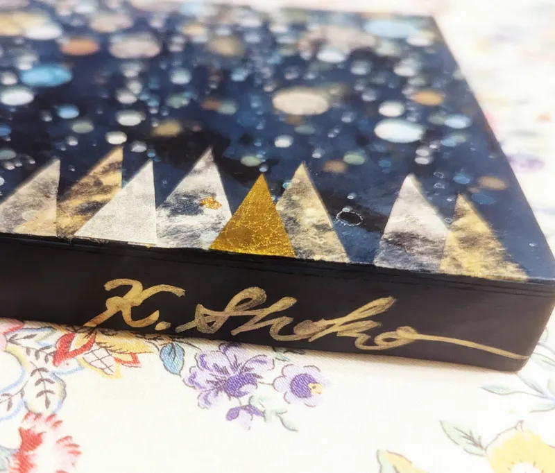 雪の森F0号（アクリル原画）