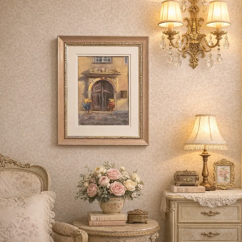 クマ達のチョコレート色のドア