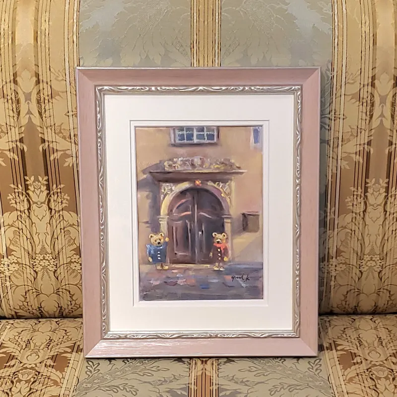 クマ達のチョコレート色のドア