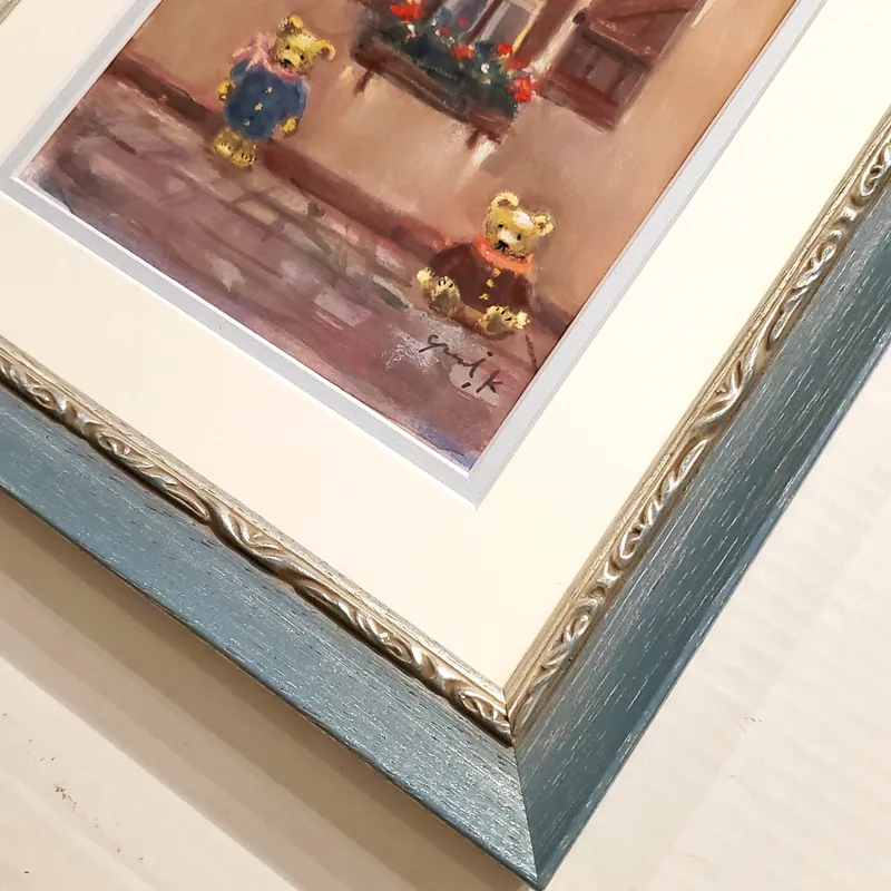 クマ達のチョコレート色の窓