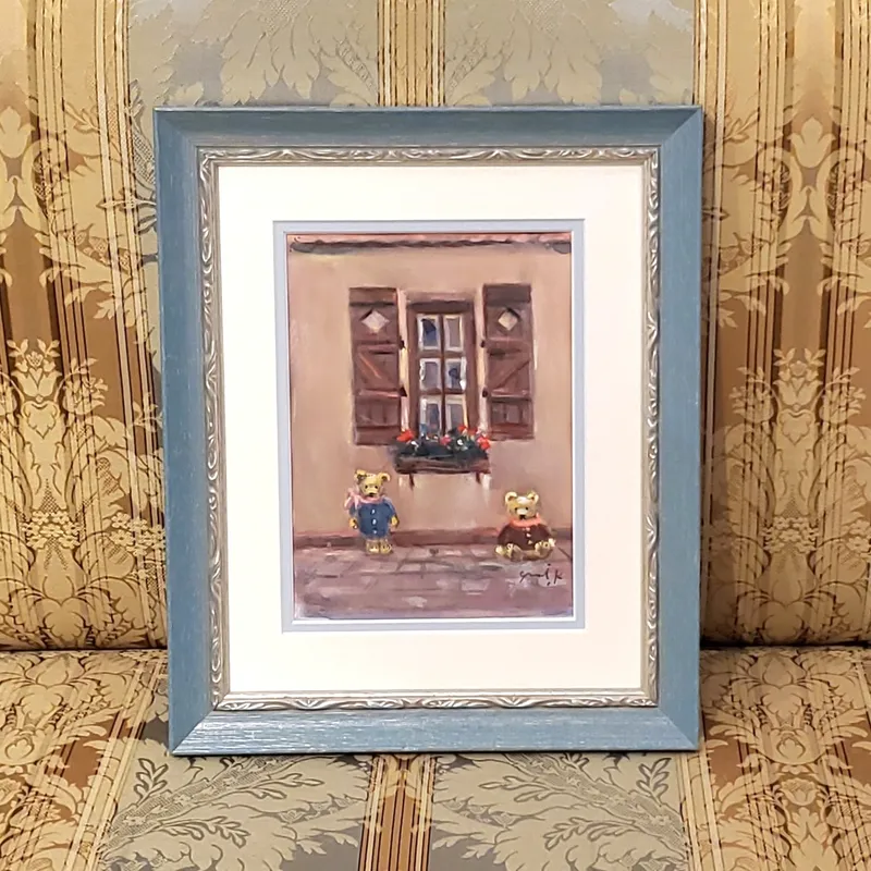 クマ達のチョコレート色の窓