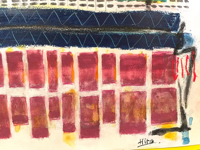 回想  （幼き日の落書き）