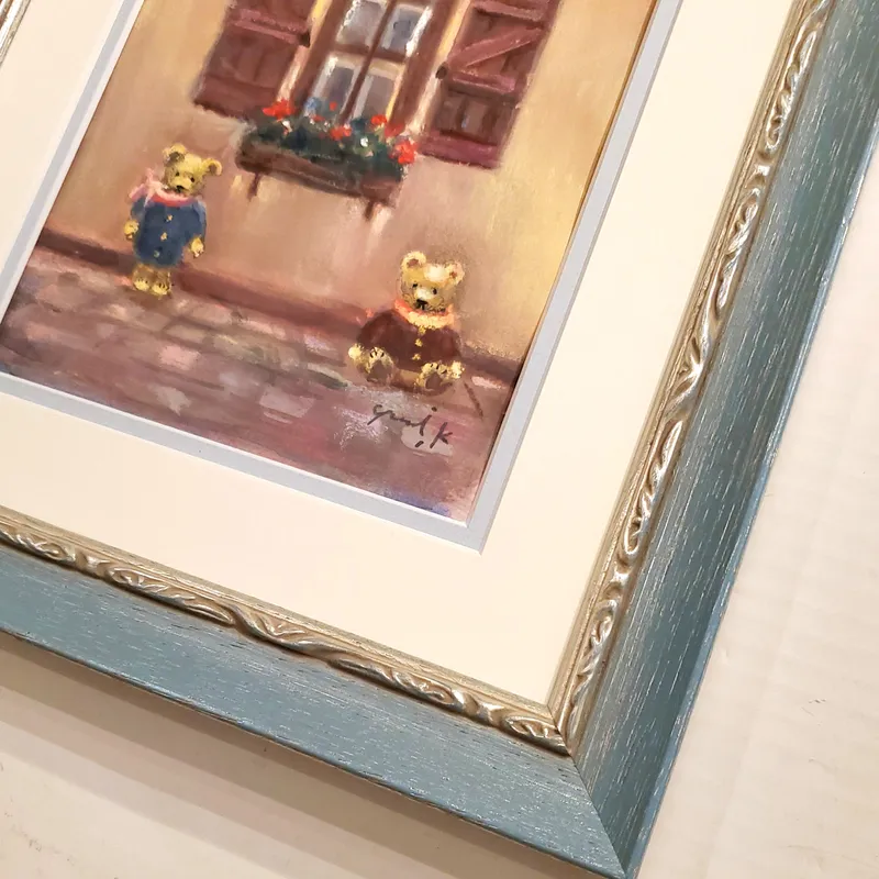 クマ達のチョコレート色の窓