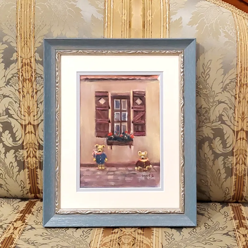 クマ達のチョコレート色の窓