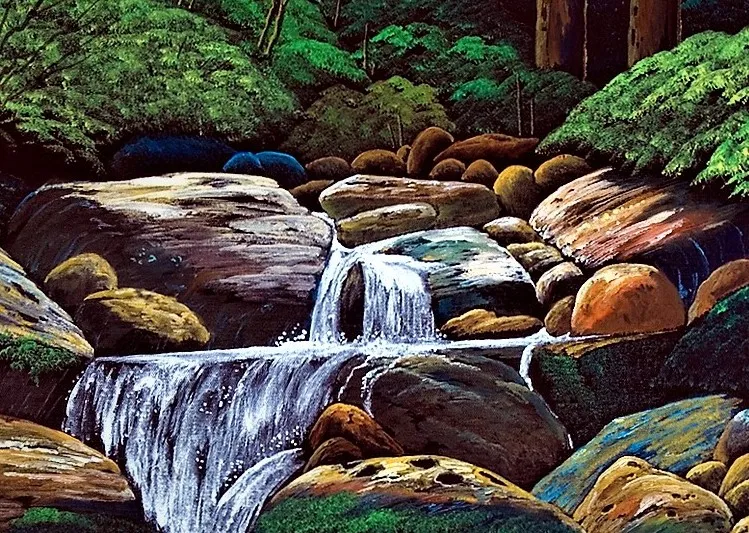 淡々と川の流れ