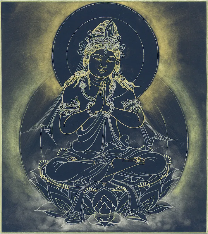 十二支守本尊『勢至観音菩薩座像』（午守本尊）