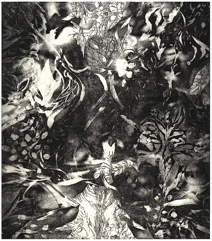 銅版画・マイウェイオブライフ