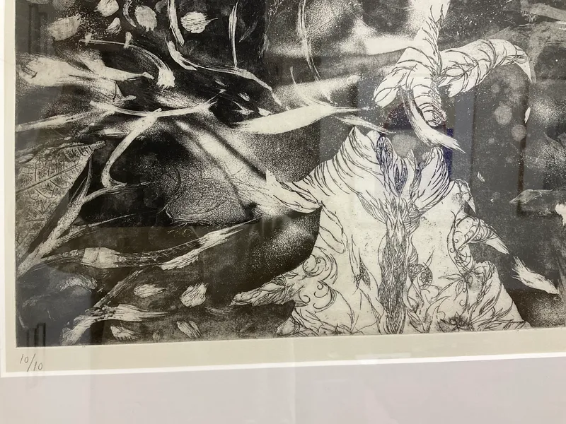 銅版画・マイウェイオブライフ　限定一部