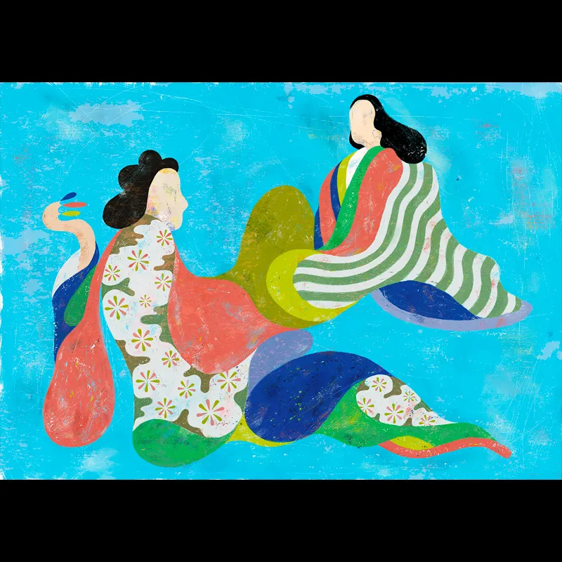 Modern-style ukiyo-e #1