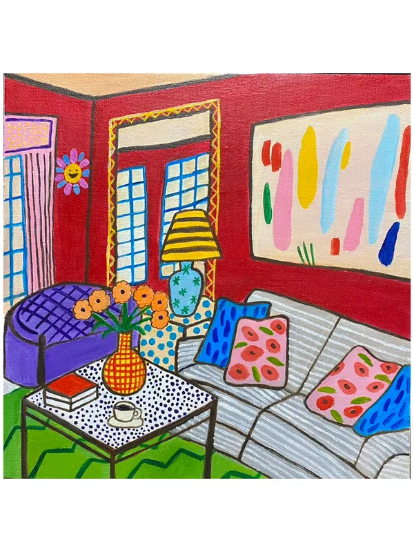 カラフルな部屋１