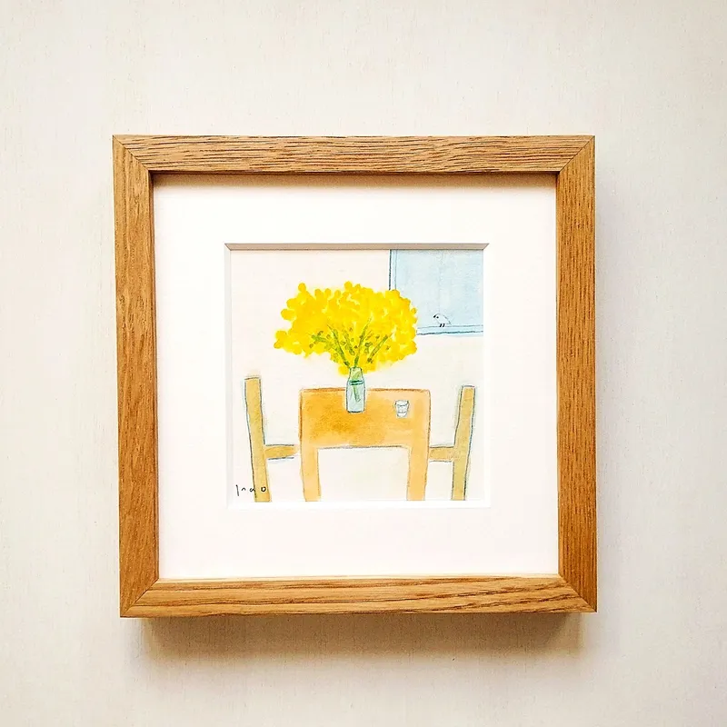 ミモザのある部屋