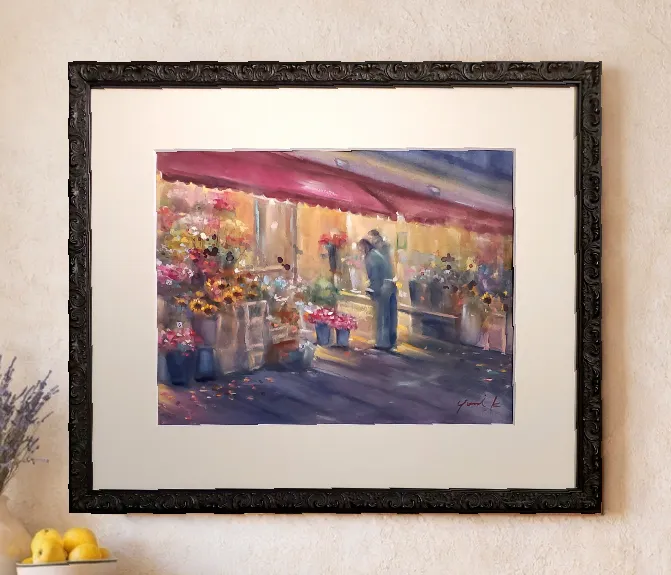 ヴィル門前のお花屋さん