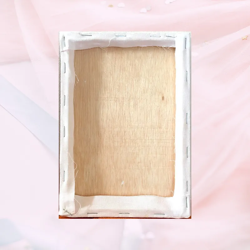 風景画「午後の気配」油彩画 SM /額（アクリル面版）