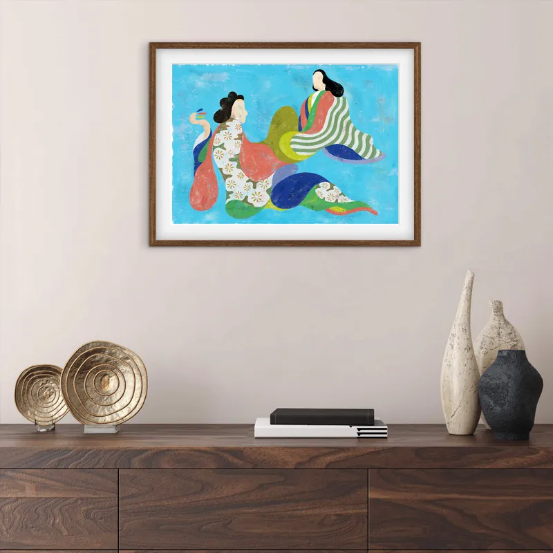 Modern-style ukiyo-e #1