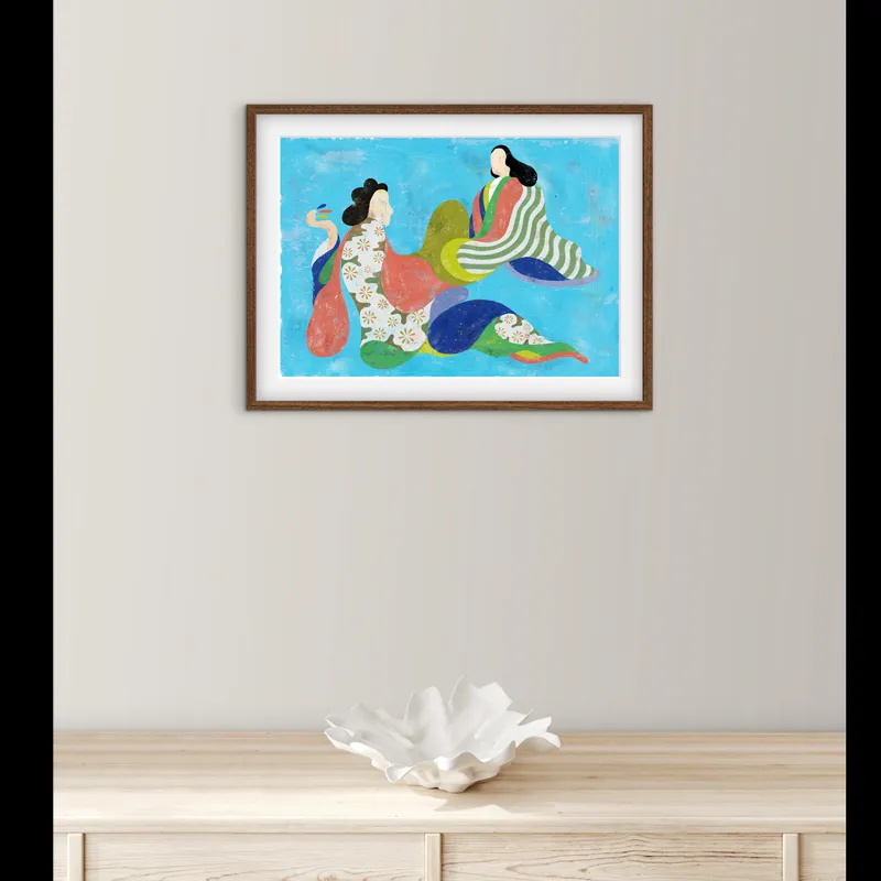 Modern-style ukiyo-e #1