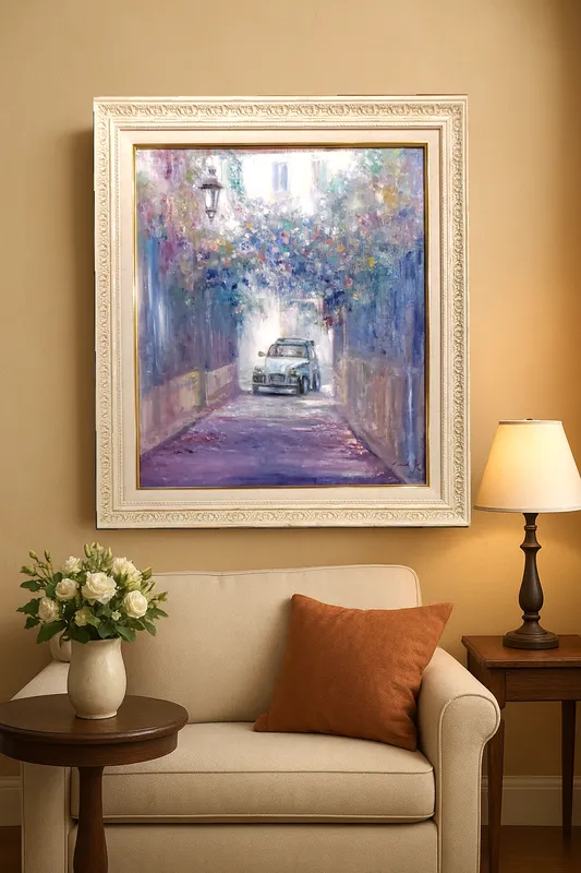 花のアーケード