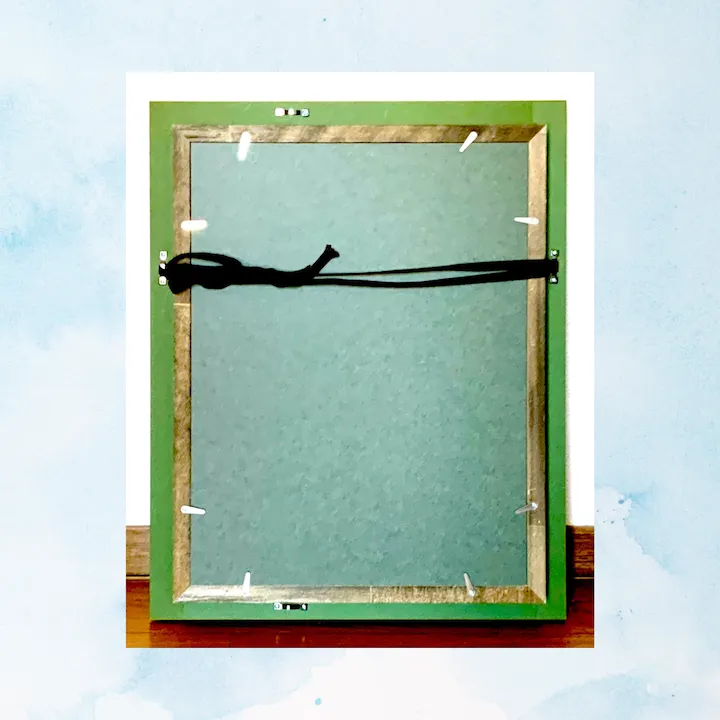 風景画「ジローナ旧市街」油彩画 F4/額付き