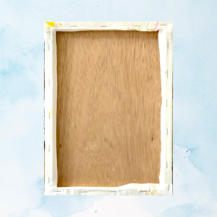 風景画「ジローナ旧市街」油彩画 F4/額付き