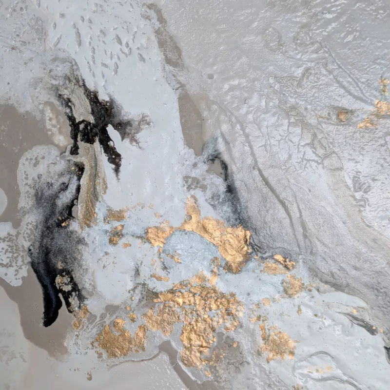 fluid art F12-with gold
