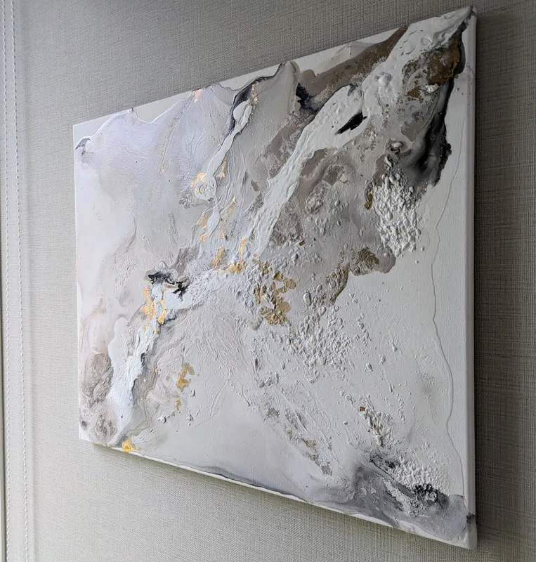 fluid art F12-with gold