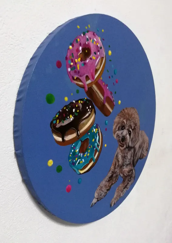 犬とドーナツ