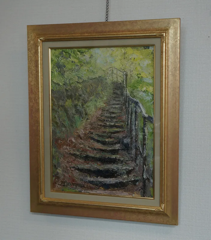 番所大滝の階段