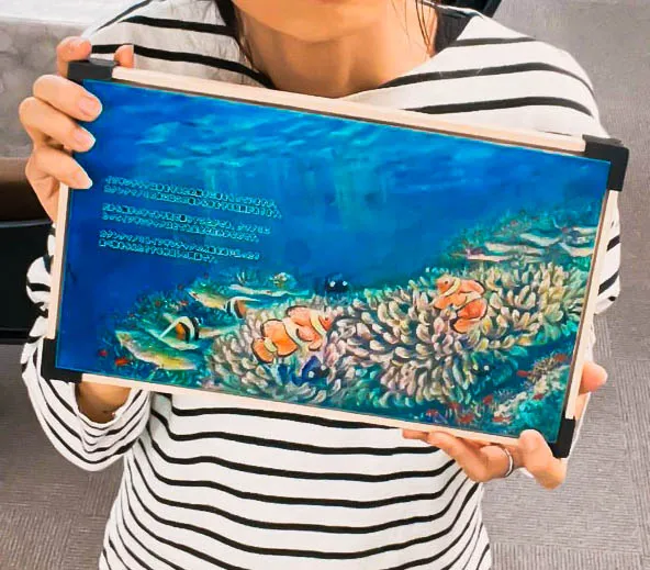 令和装 海之絵本 : イソギンチャクとカクレクマノミ