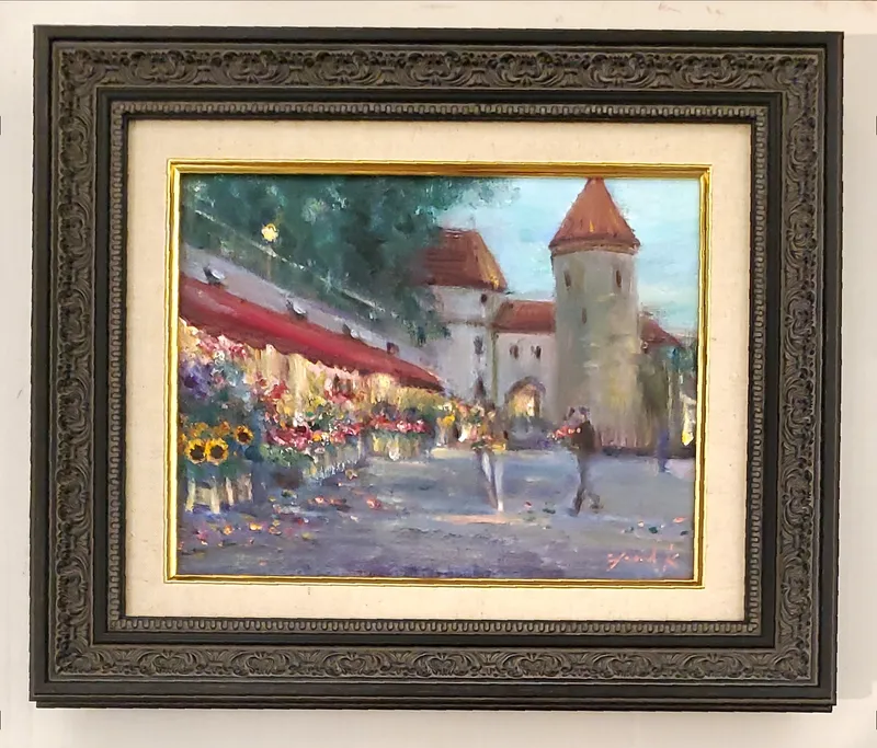 ヴィル門前のお花屋さん