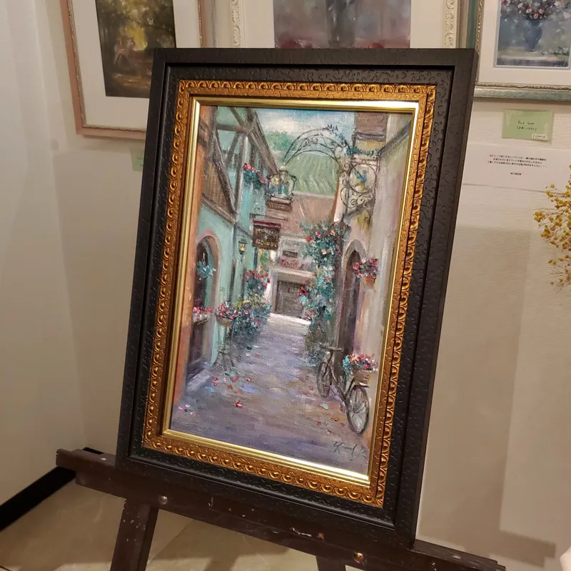 ワイン畑へ続く路