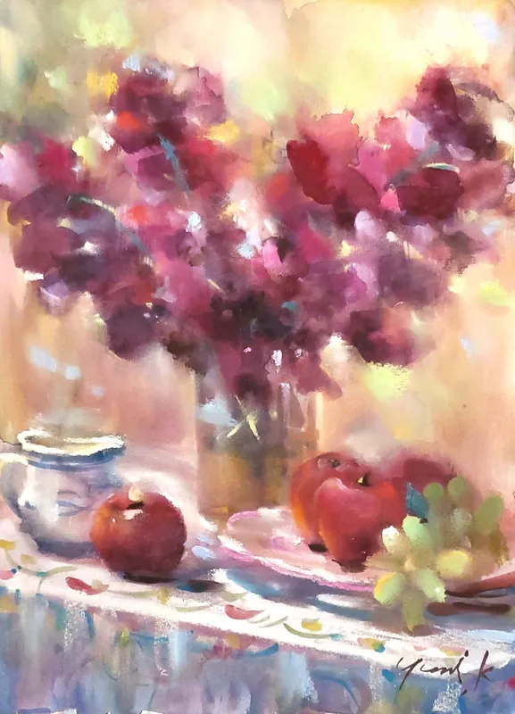 甘い実りのティーテーブル