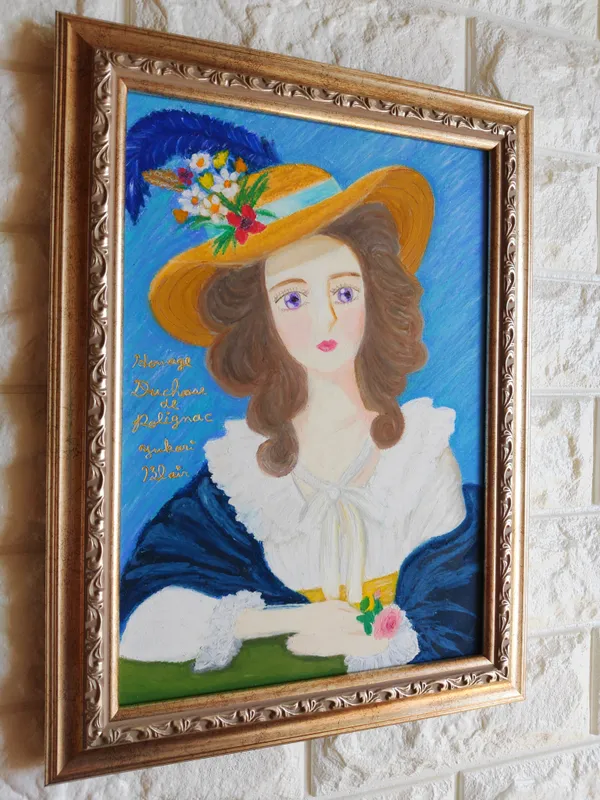 ポリニャック公爵夫人の肖像 オマージュ