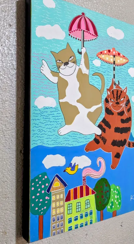 猫のメリー・ポピンズ