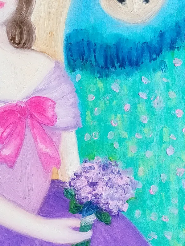 お姫様と白い馬