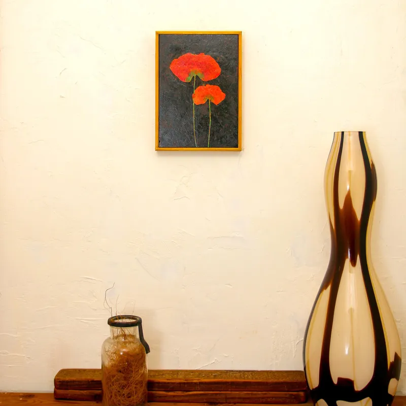 Red Poppies in the Dark No.281