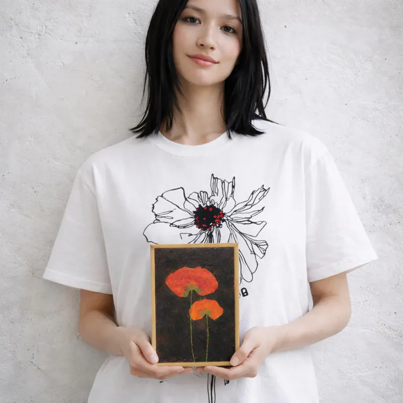 Red Poppies in the Dark No.281