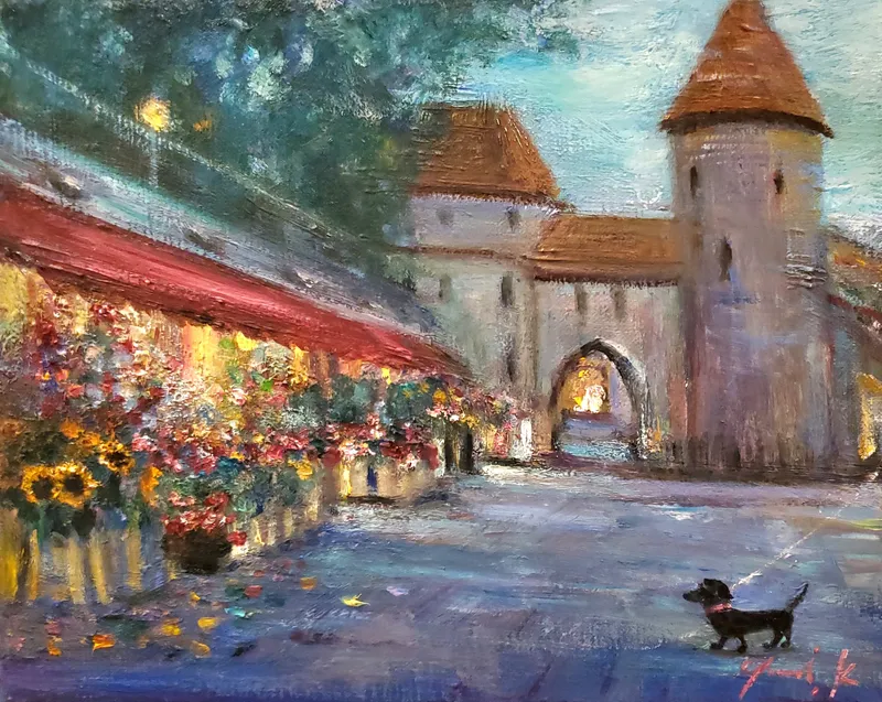 ヴィル門前のお花屋さん