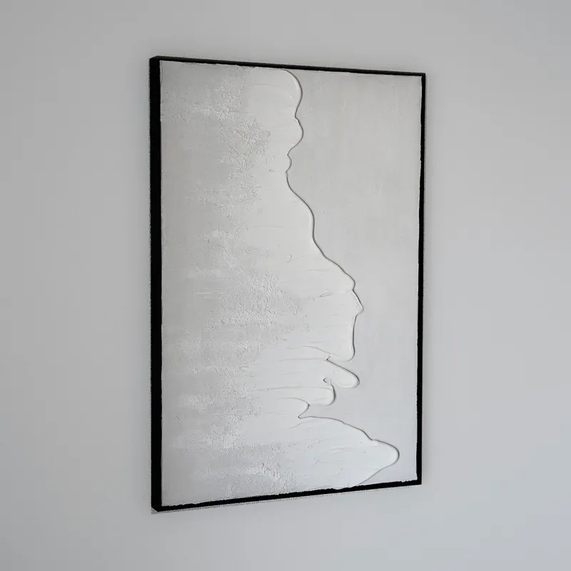 【Beach-rays-】60×40cm 石膏風アート