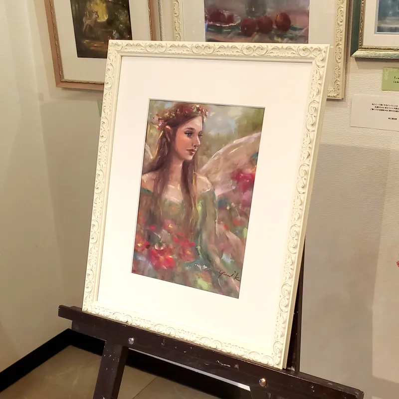 Fairy in the flower field